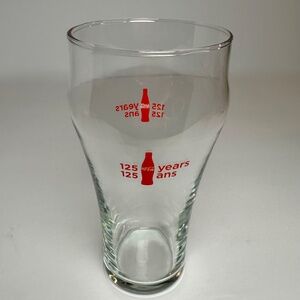 ✨ 5 for $25 DEAL! ✨ Coca-Cola 125 Years Anniversary Glass | 125 Ans | Canada